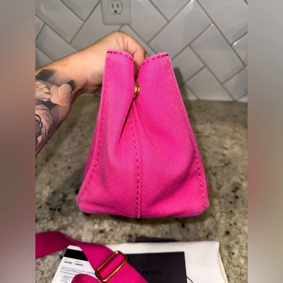 Prada Tote Canapa - Picture 9 of 12